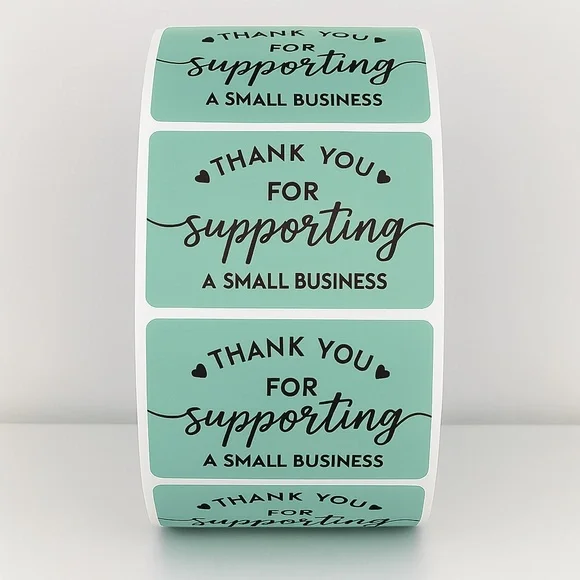 Customer Appreciation Stickers - Small Business Packaging Seals sticker label - Picture 5 of 11